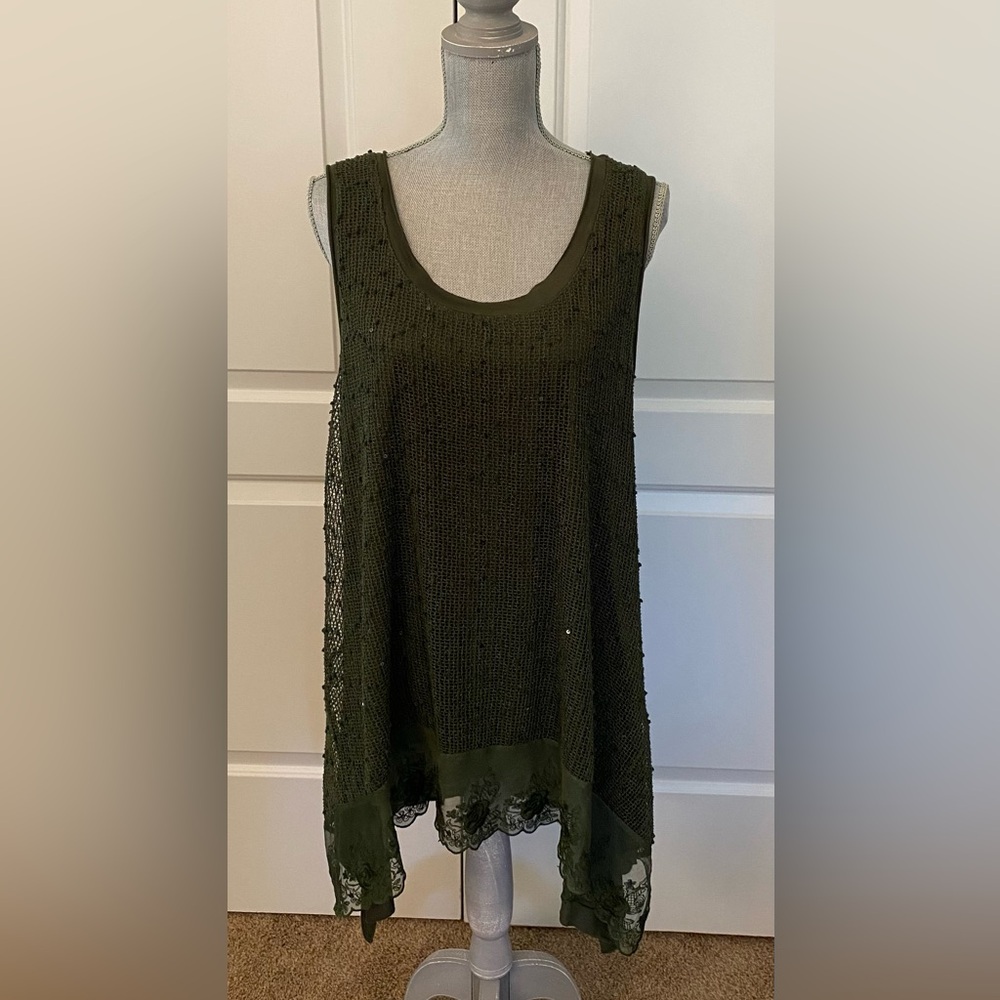 Cupio Sleeveless Tunic XL